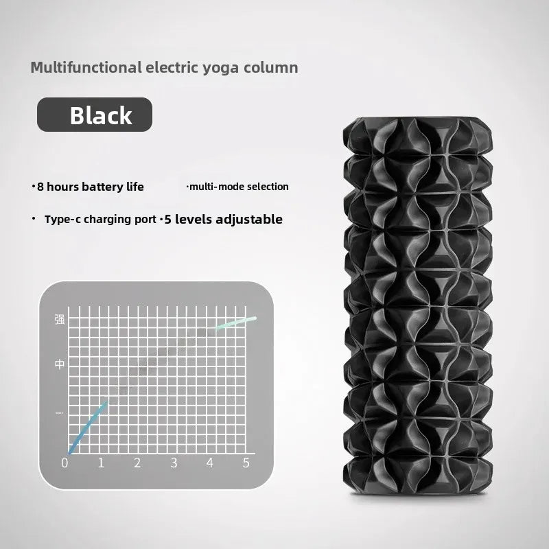 Electric Vibrating Foam Roller 33×14cm