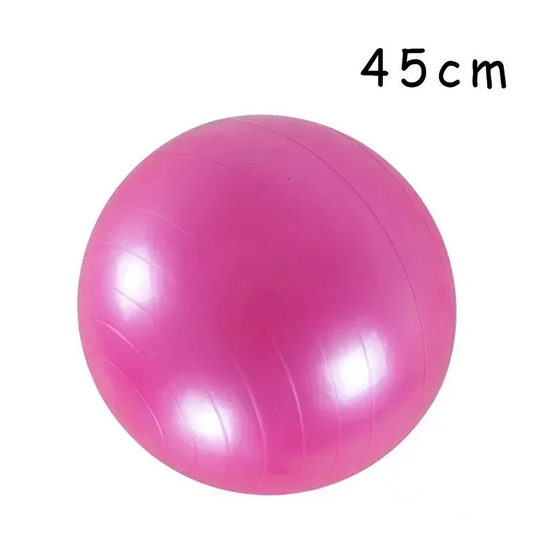 45–85cm PVC Yoga Ball – Thickened Anti-Burst Pilates & Fitness Balance Ball