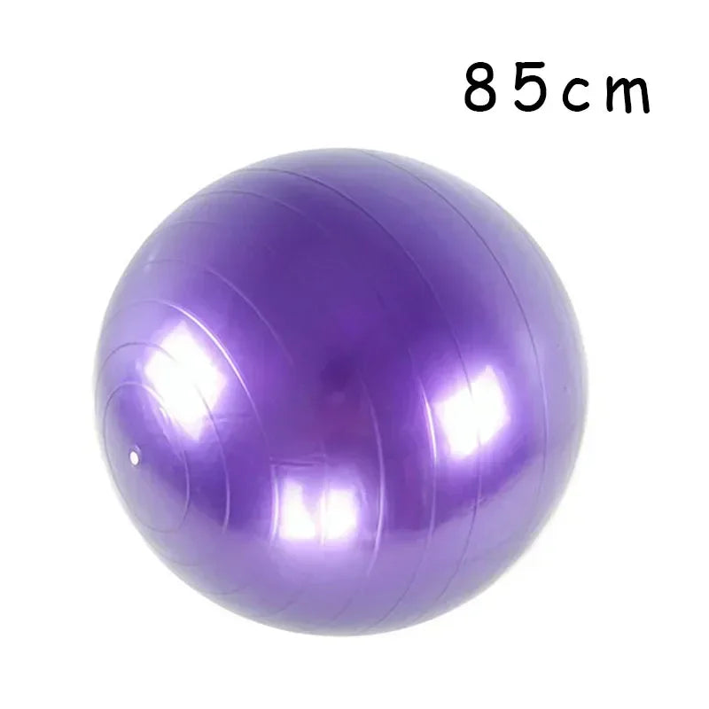 45–85cm PVC Yoga Ball – Thickened Anti-Burst Pilates & Fitness Balance Ball