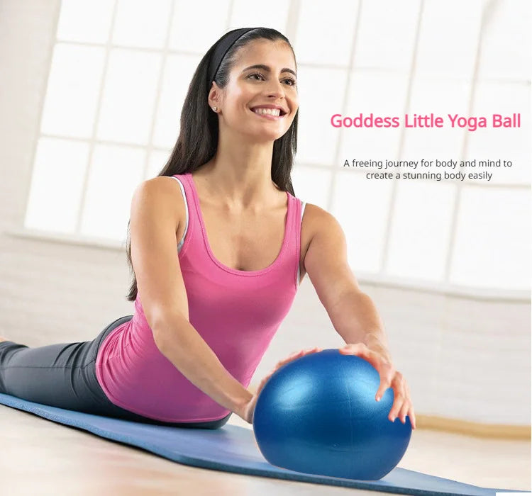 Wheat Pipe Yoga Ball – 25cm Mini Pilates Ball