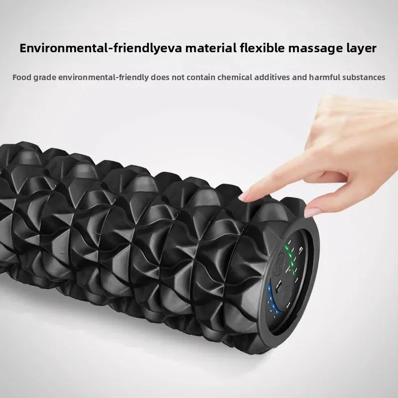 Electric Vibrating Foam Roller 33×14cm
