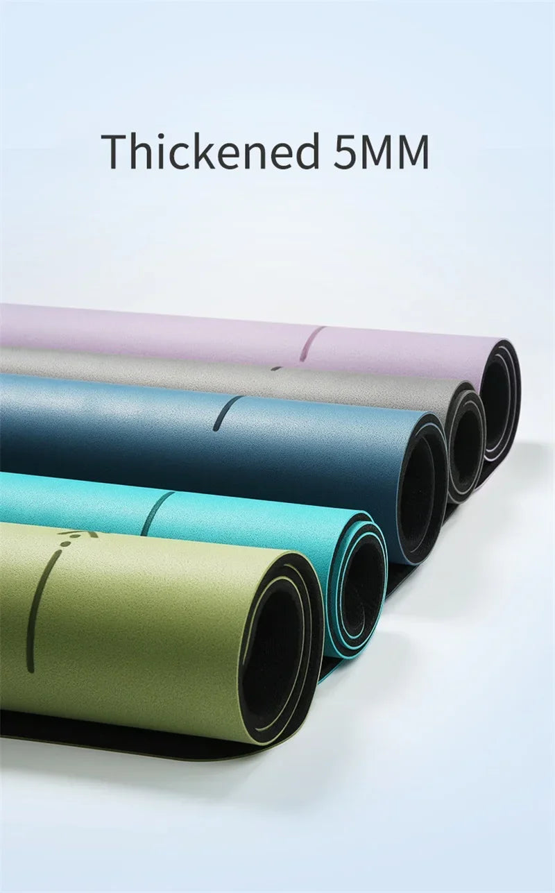 Mini Flat Support Yoga Mat – Non-Slip PU & Rubber 5 mm