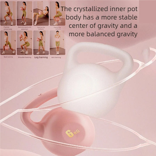 Water-Filled Soft Kettlebell – Anti-Slip Grip (2–8kg)