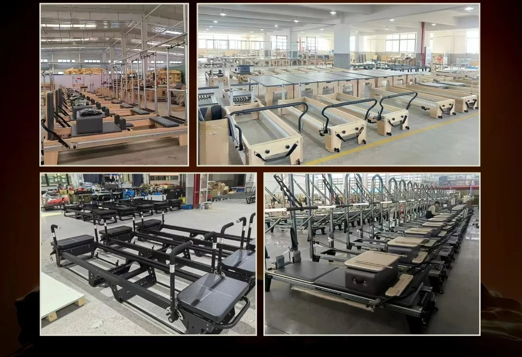 Pilates Reformer – Foldable Reformer with Box & Anti-Slip Design