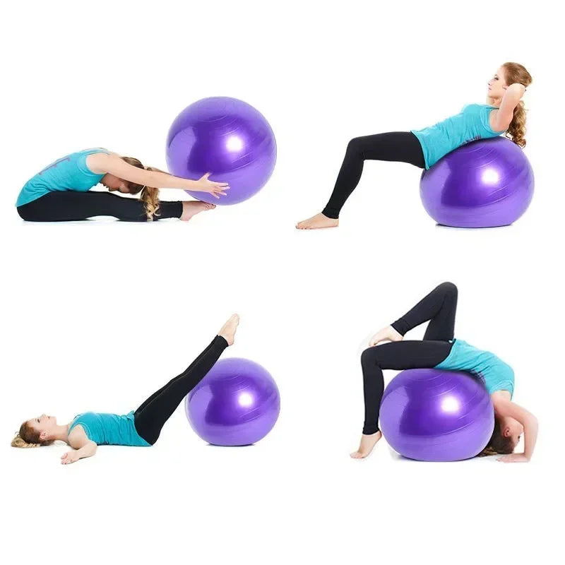 45–85cm PVC Yoga Ball – Thickened Anti-Burst Pilates & Fitness Balance Ball