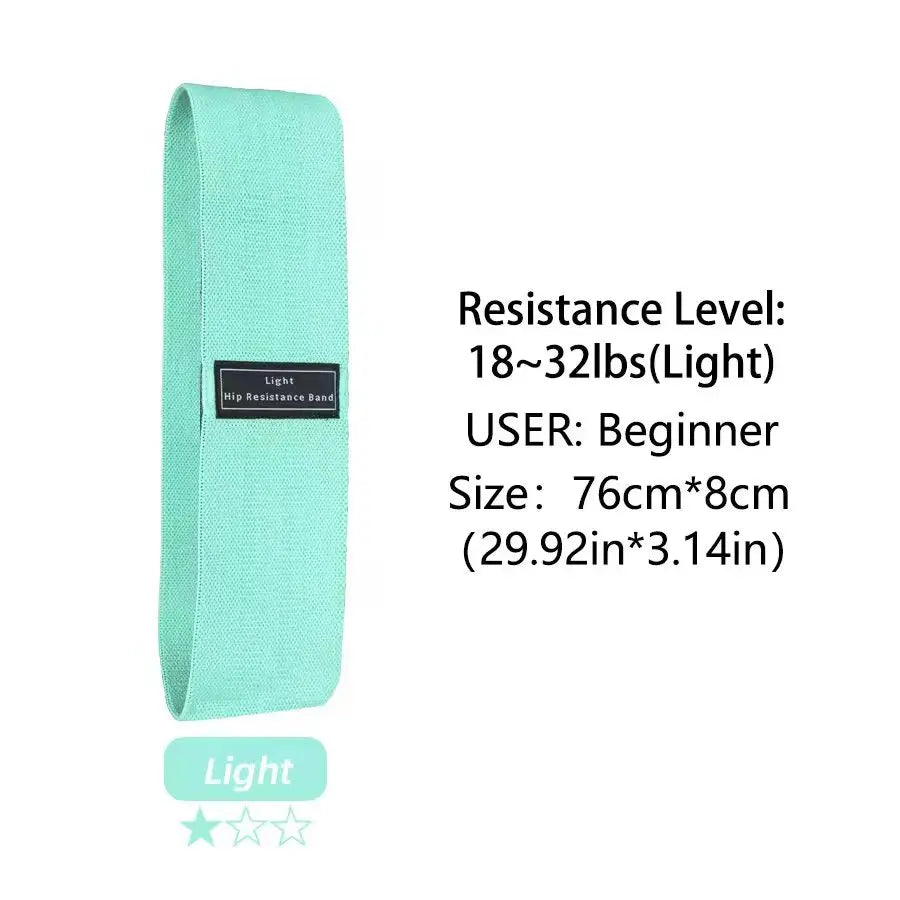 Fabric Hip Resistance Band – Anti-Slip
