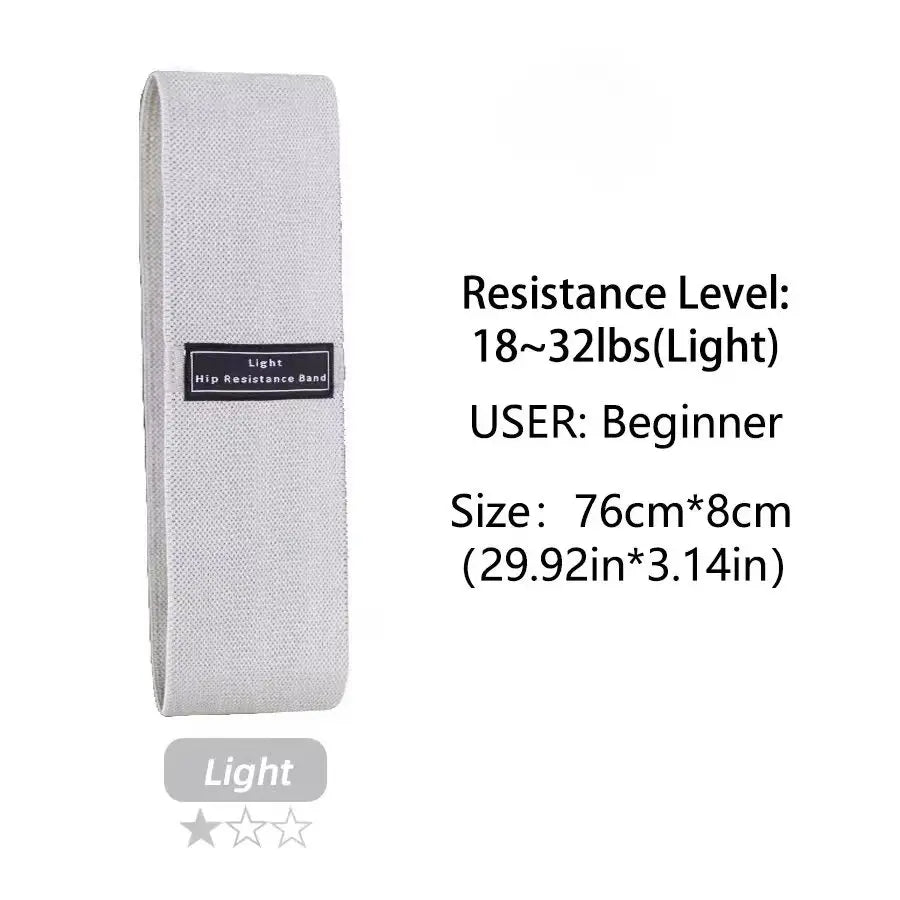 Fabric Hip Resistance Band – Anti-Slip