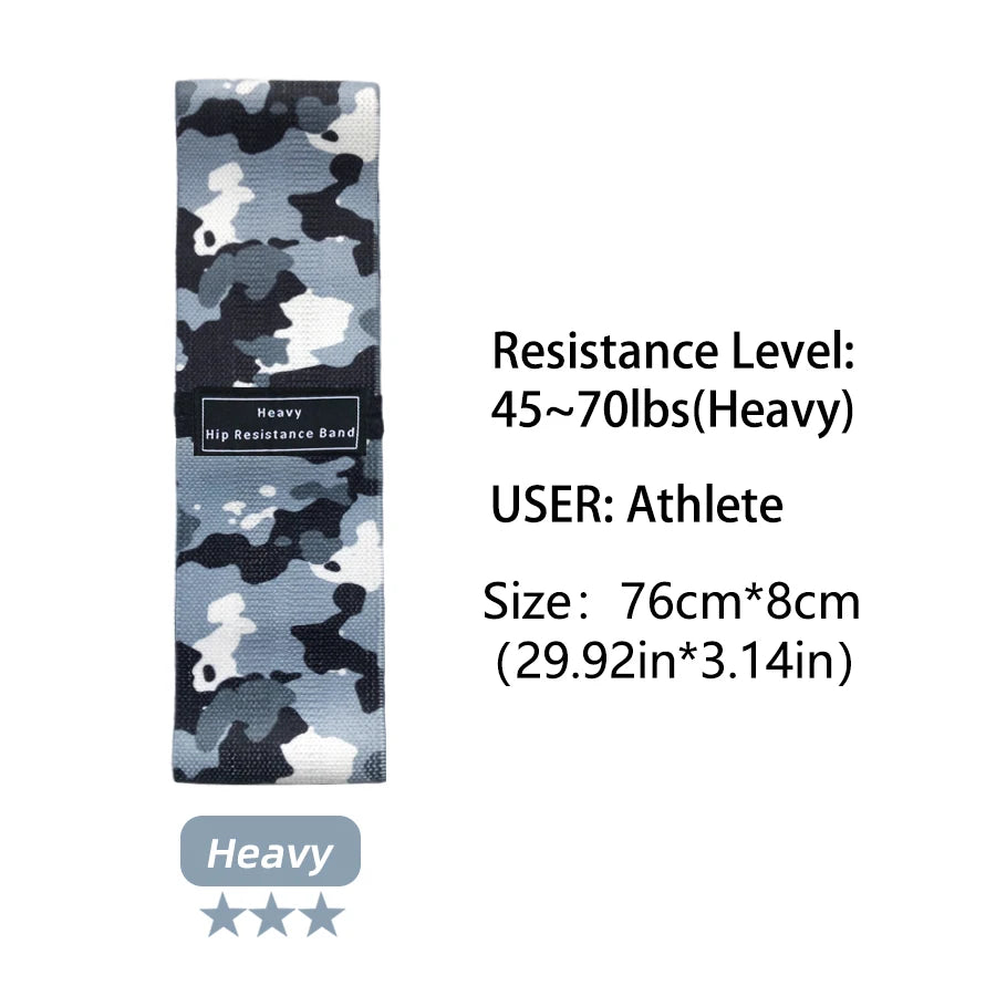 Fabric Hip Resistance Band – Anti-Slip