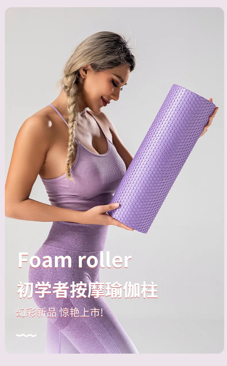 EPE Foam Roller –  Massage Cylinder (30/45/60/90 cm)