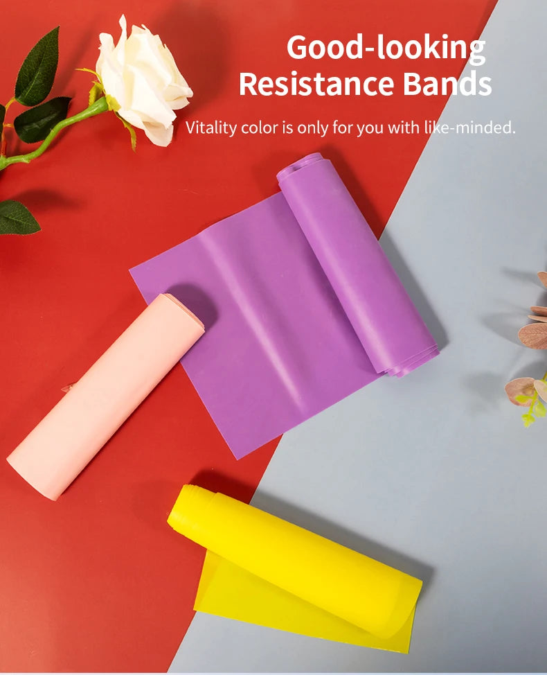Yoga & Pilates Latex Elastic Resistance Band