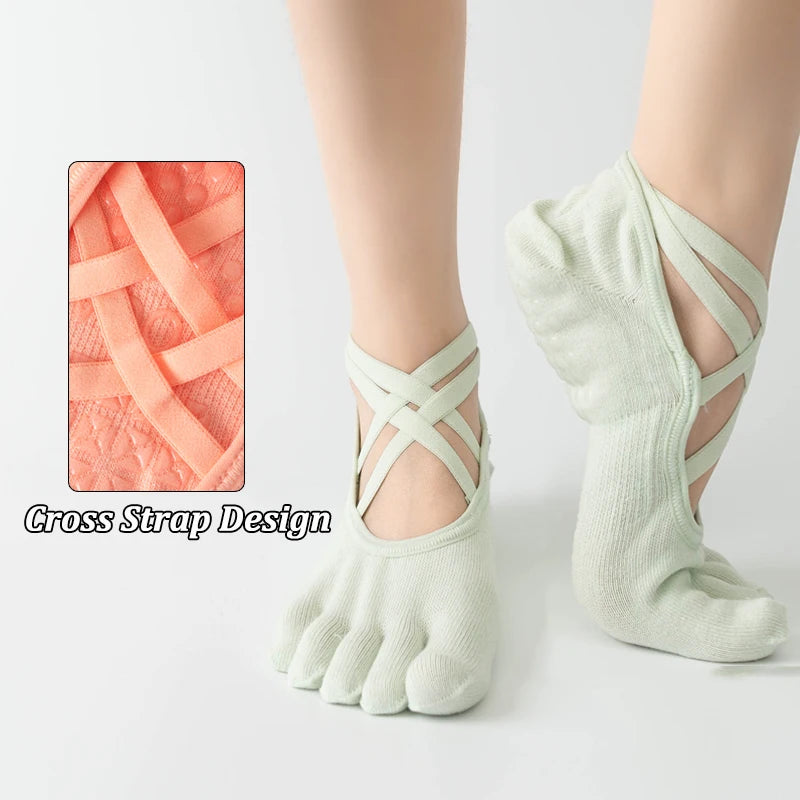 Toe Socks – Ballet Strap Grip
