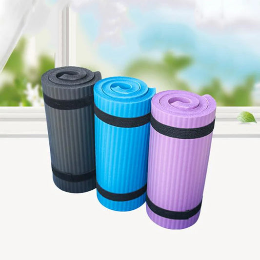 NBR Thick Yoga Mat – High-Density Comfort & Support