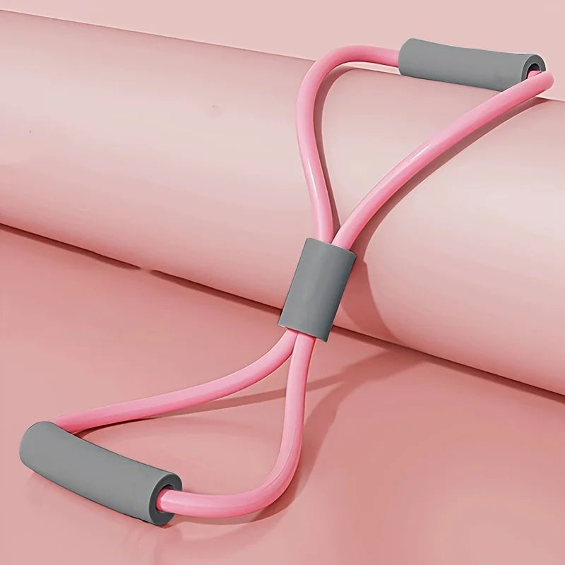 Figure-8 Resistance Band – Soft Foam Handle