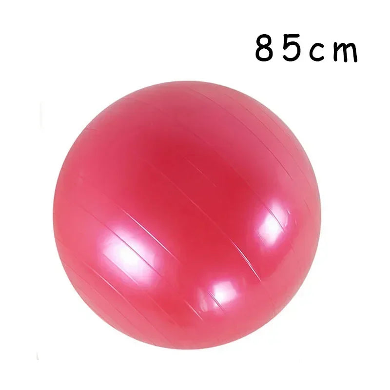 45–85cm PVC Yoga Ball – Thickened Anti-Burst Pilates & Fitness Balance Ball