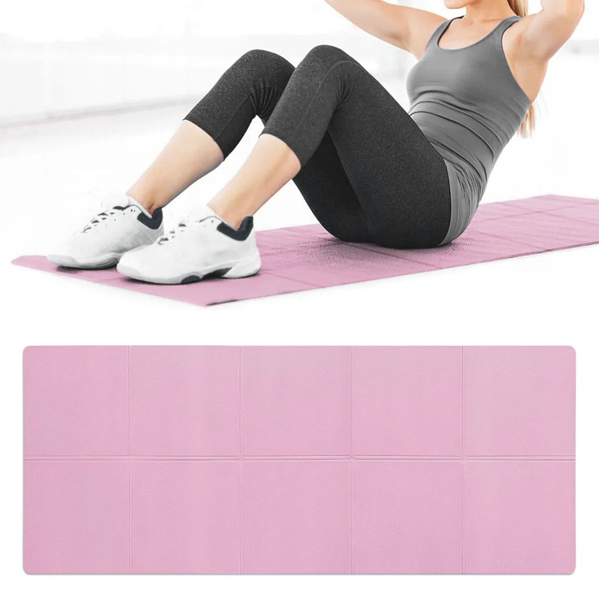 EVA Soft Yoga Mat – Non-Slip, Lightweight & Easy to Clean