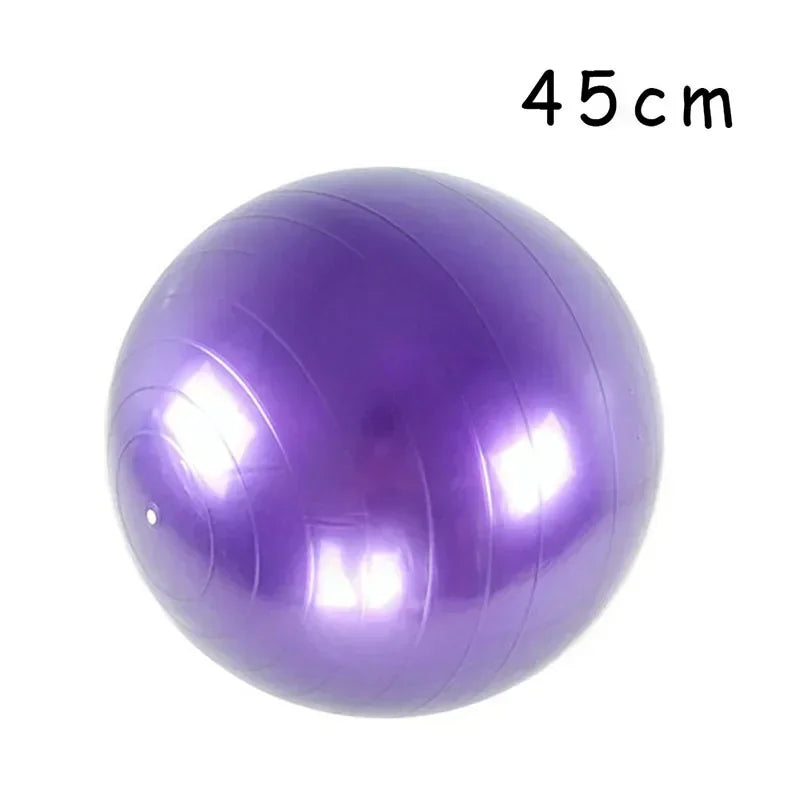 45–85cm PVC Yoga Ball – Thickened Anti-Burst Pilates & Fitness Balance Ball
