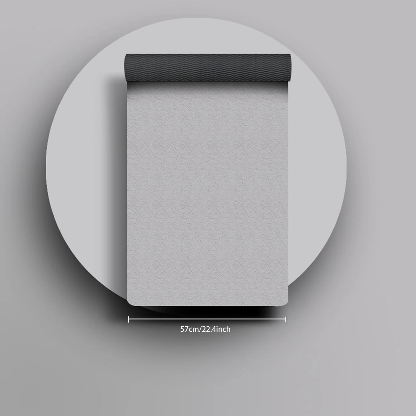 Eco-Friendly TPE Yoga Mat – Dual-Layer Non-Slip 6 mm