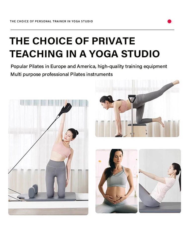 Pilates Reformer – German Springs Aluminum