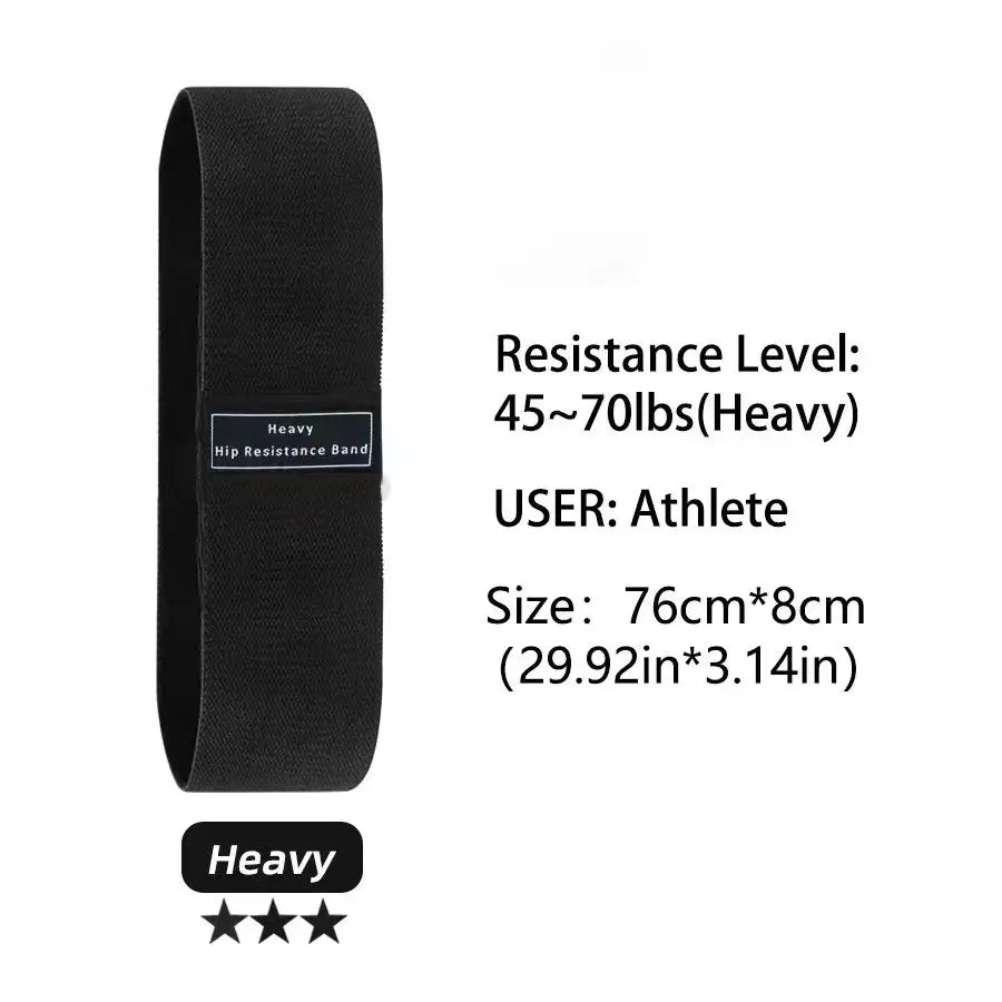 Fabric Hip Resistance Band – Anti-Slip