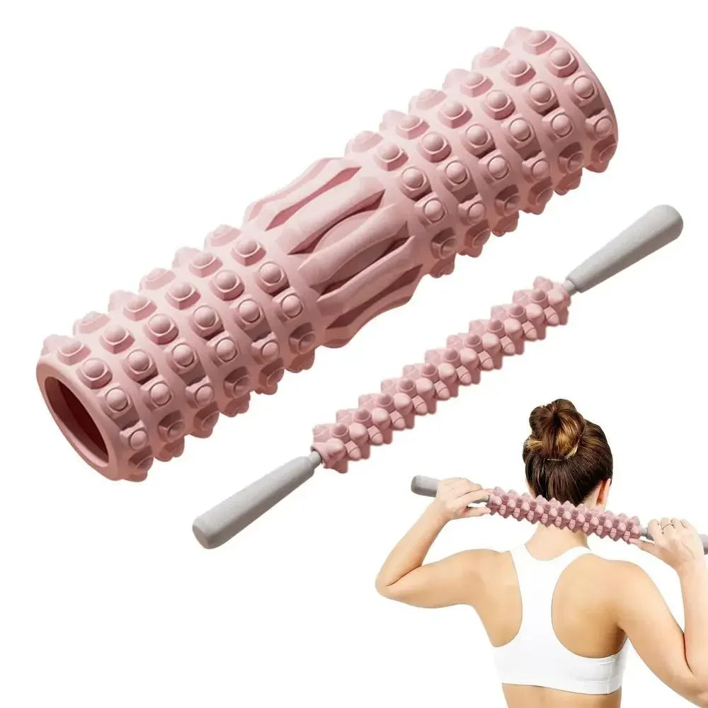 Foam Roller & Massage Stick Set – Deep Tissue Muscle Recovery