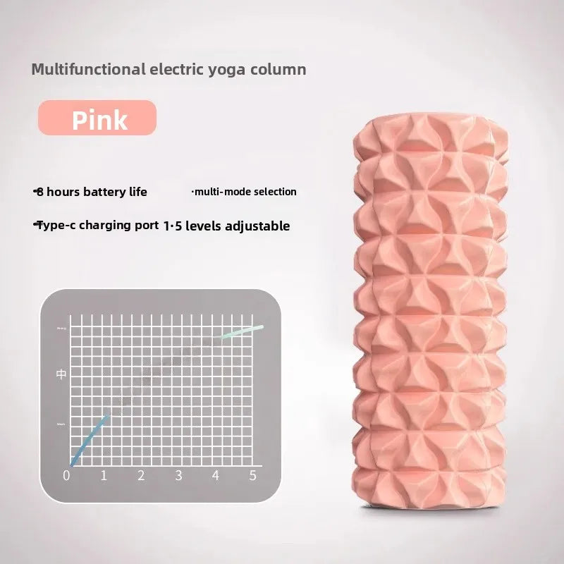 Electric Vibrating Foam Roller 33×14cm