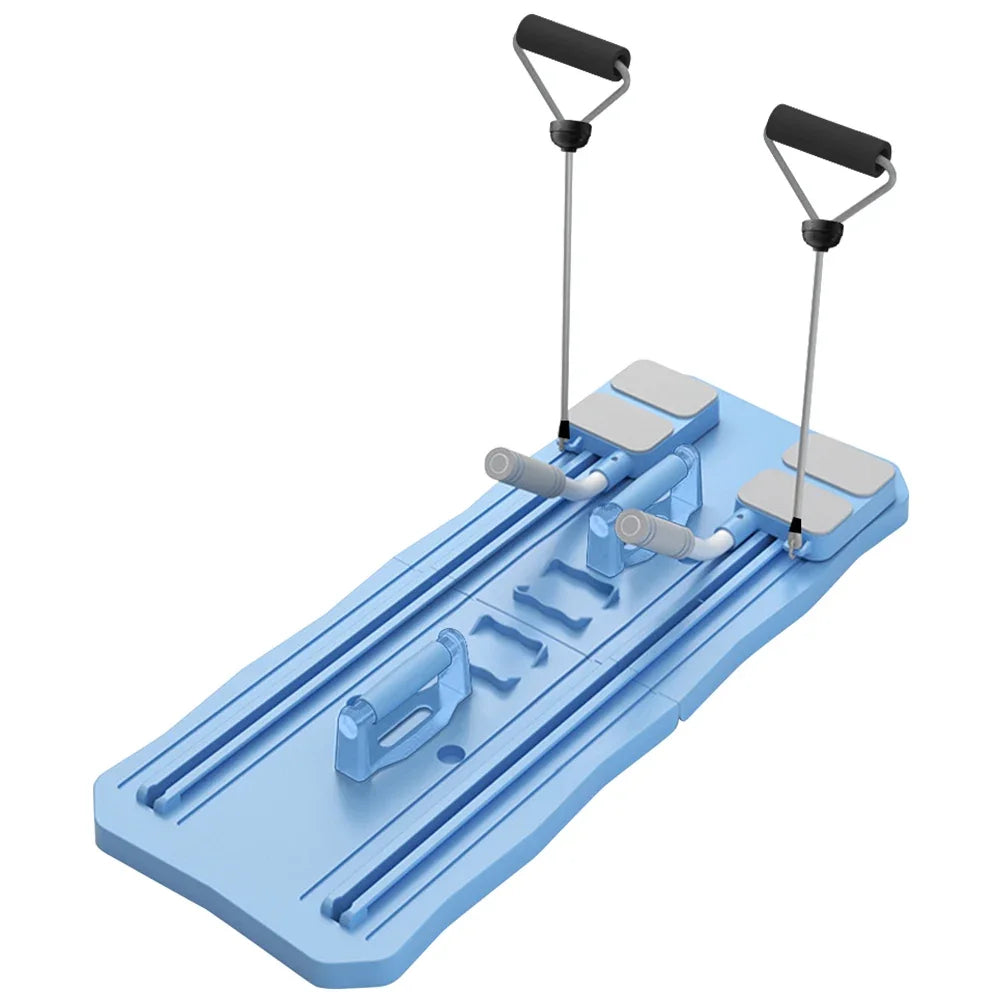 Pilates Board – Multifunctional with Side Resistance Ropes