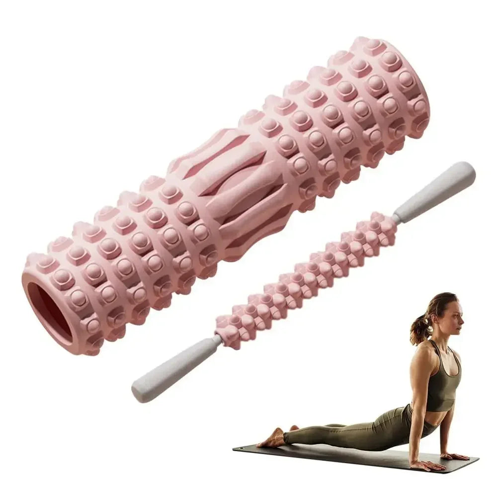 Foam Roller & Massage Stick Set – Deep Tissue Muscle Recovery