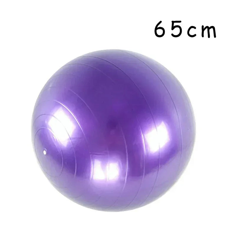 45–85cm PVC Yoga Ball – Thickened Anti-Burst Pilates & Fitness Balance Ball