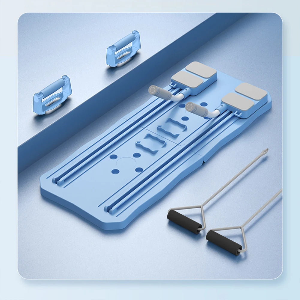 Pilates Board – Multifunctional with Side Resistance Ropes